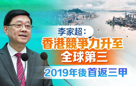香港重回世界前三！揭秘为何香港对精英人才有如此大的吸引力！